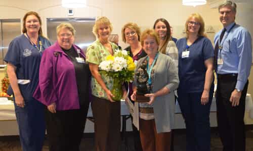 DAISY Lifetime Achievement Award Colleen Wareing, MS, BSN, RN, NEA-BC, FACHE, Vice President of Patient Care Services